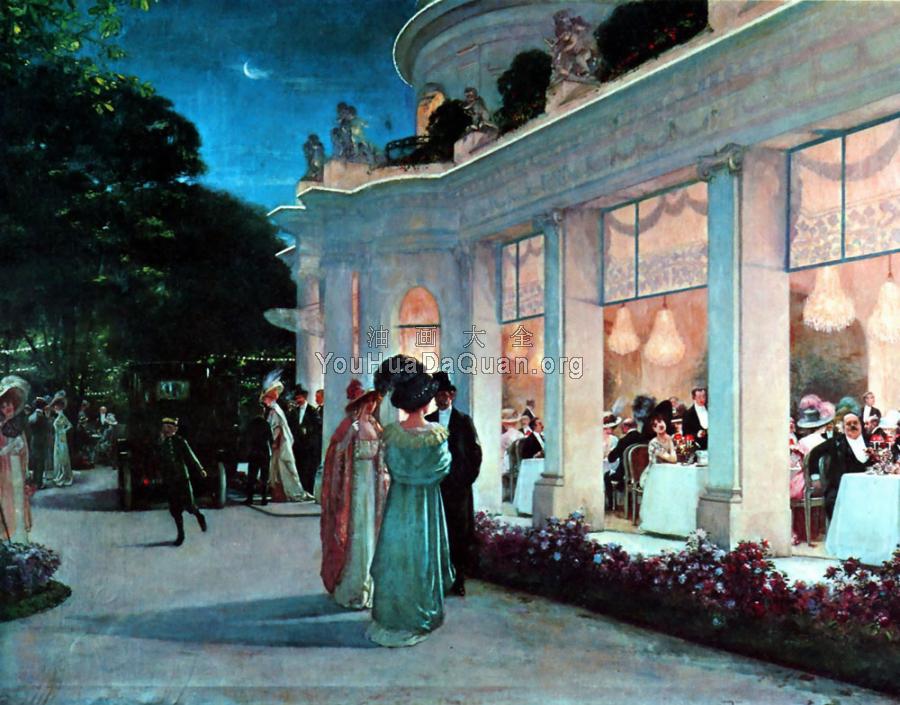 Before the Operation, Dr Pean Explaining the Use of Hemost - 亨利·格维克斯